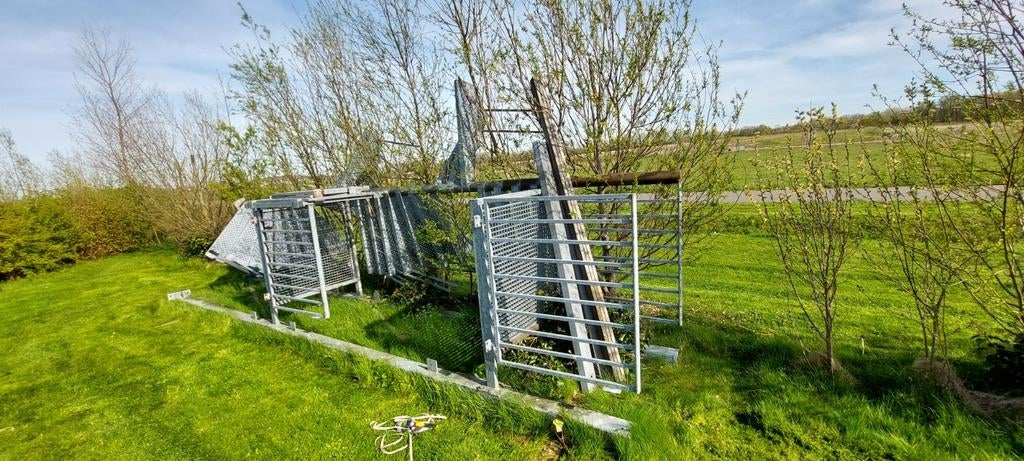 Opknapper Spil / wentel/ brand trap gegalvaniseerd, Ophalen, Gebruikt, Trap, 4 meter of meer