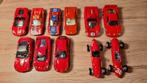Collectie van 11 rode Ferrari's, Hobby en Vrije tijd, Modelauto's | 1:43, Ophalen of Verzenden, Zo goed als nieuw, Auto, Overige merken
