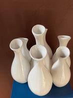 Tulpen Vaas Wit Stylish Modern Kelken Vaas, Wit, Aardewerk of Porselein, Ophalen of Verzenden, Zo goed als nieuw