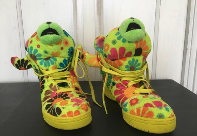 Jeremy scott X Adidas teddy schoenen limited edition, Overige kleuren, Jeremy Scott adidas, Ophalen of Verzenden, Sneakers of Gympen