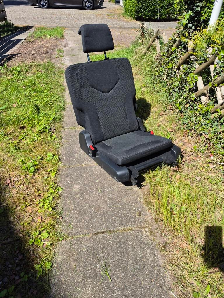Achterbank auto - Zwart stoffen autostoel, Ophalen of Verzenden, Peugeot