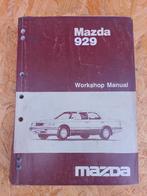 Zeer dik Mazda 929 1986-91 dealer werkplaatshandboek, Ophalen of Verzenden, Gelezen, Mazda