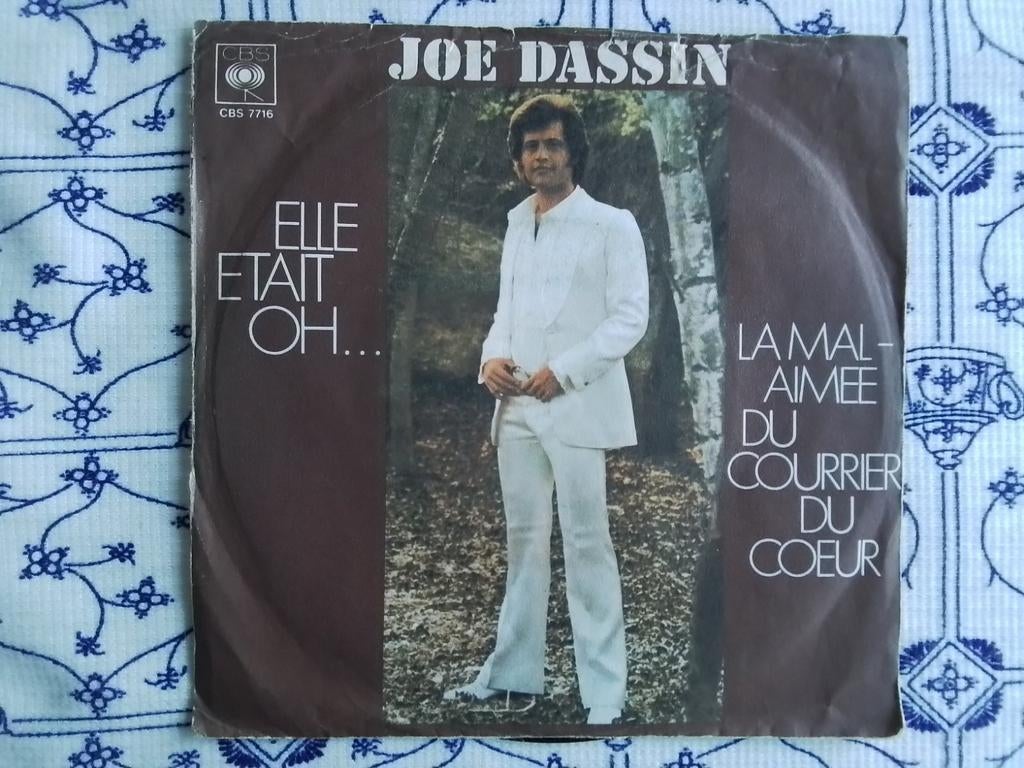 Joe dassin          Elle etait oh......, Cd's en Dvd's, Vinyl Singles, Ophalen of Verzenden, Zo goed als nieuw, Pop, Single