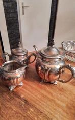 Lot verzilverde items, Antiek en Kunst, Ophalen