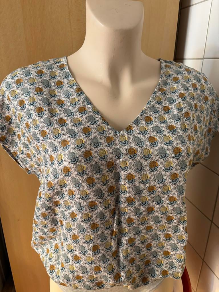 Nathalie Vleeschouwer katoen blouse - Maat L, Ophalen of Verzenden, Gedragen, Maat 42/44 (L), Overige kleuren