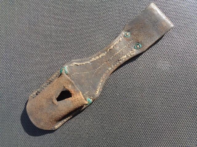 Duitse lederen drager , vermoedelijk WO1, Verzamelen, Ophalen of Verzenden, Landmacht, Duitsland, Overige typen