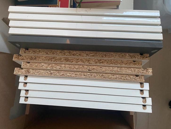 Besta plank wit - 8 stuks, Huis en Inrichting, Kasten | Overige, Gebruikt, Ophalen