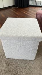 Teddy poef, Huis en Inrichting, Banken | Voetenbanken en Poefen, Ophalen, Zo goed als nieuw, Rond, Minder dan 50 cm