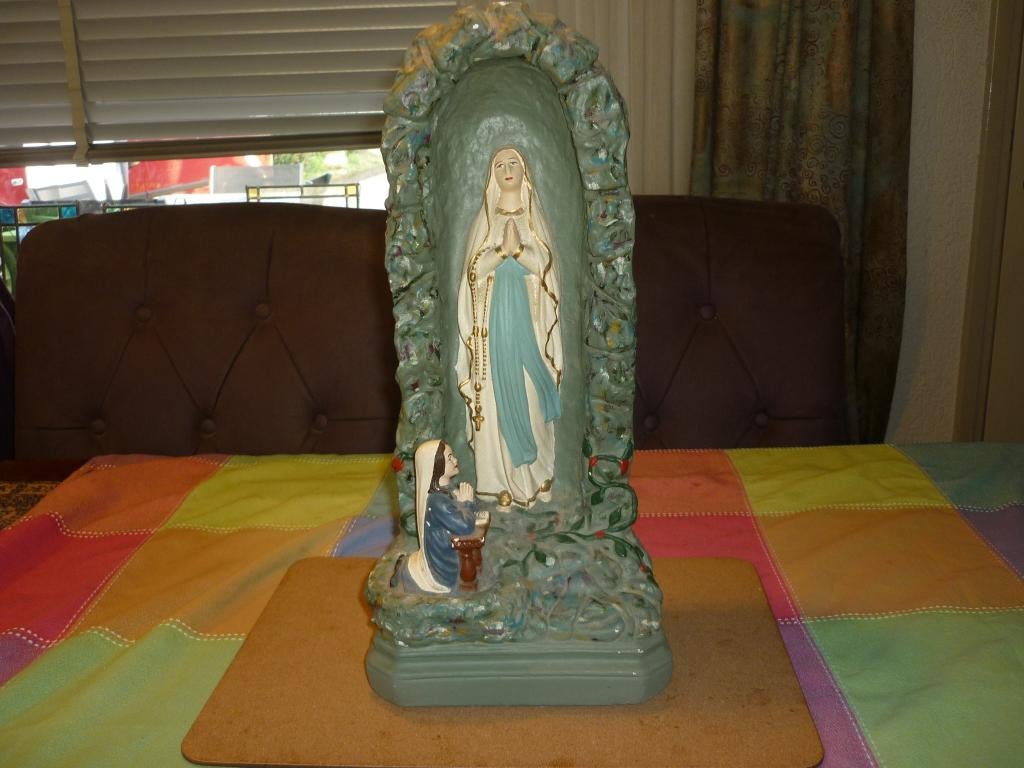 Verzamelobject van de verschijning van onze lieve vrouw, Antiek en Kunst, Antiek | Religie, Ophalen of Verzenden