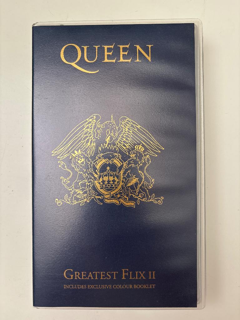 Videoband Queen Greatest Flix 2, Alle leeftijden, Ophalen of Verzenden, Gebruikt, Overige genres