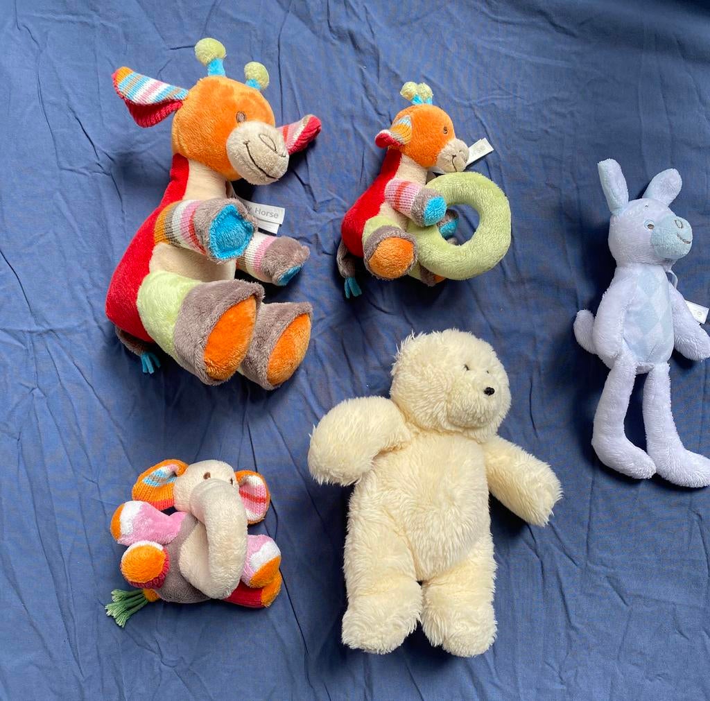 Happy horse knuffels., Overige karakters, Ophalen of Verzenden, Zo goed als nieuw, Overige typen