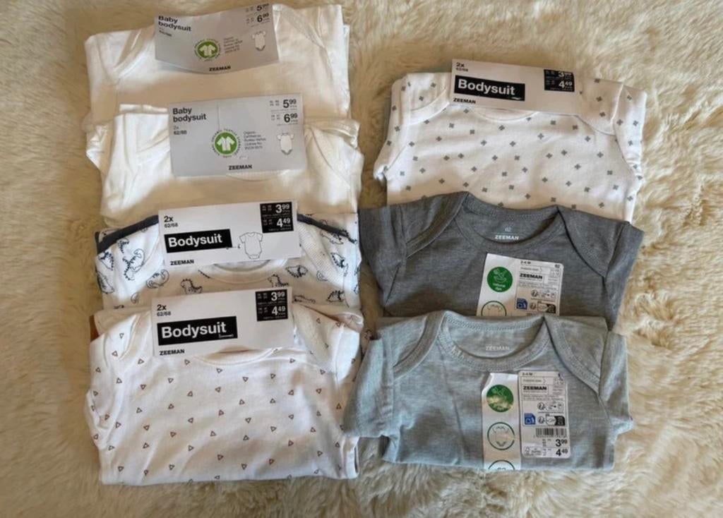 Romper pakket jongen maat 62/68 – 12 stuks, Ophalen of Verzenden, Nieuw, Jongetje, Overige typen