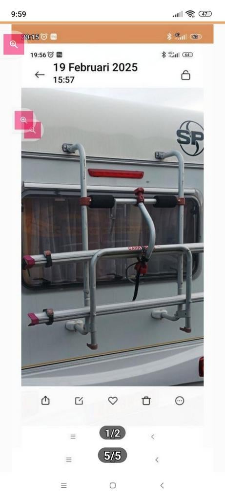 Fietsen rek Carry Bike, Ophalen