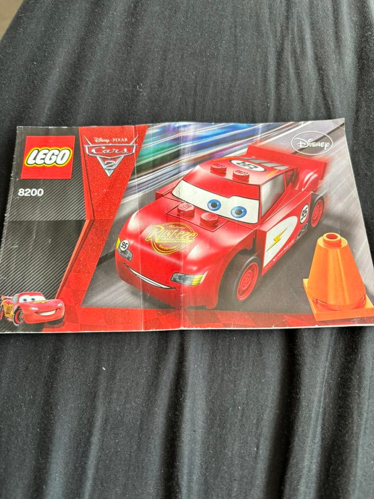 Lego cars 8200 radiator springs bliksem mcqueen, Gebruikt, Lego, Compleet, Ophalen of Verzenden