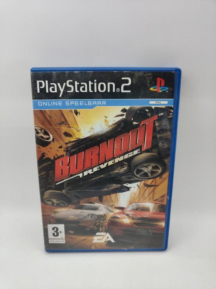Burnout Revenge PS2, Spelcomputers en Games, Games | Sony PlayStation 2, Zo goed als nieuw, 1 speler, Vanaf 3 jaar, Ophalen of Verzenden