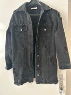 Mooi dames spijker jas, Ophalen of Verzenden, Zo goed als nieuw, Maat 38/40 (M), Zwart