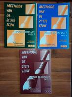 Lesboeken blokfluit: Methode  21ste eeuw +cd's,  deel 1,2,3, Gebruikt, Overige genres, Les of Cursus, Ophalen of Verzenden