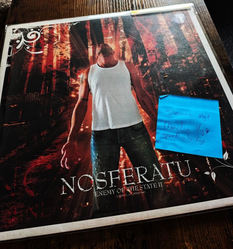 Nosferatu - Enemy of the state II A Mind Less Ordinary, Ophalen of Verzenden, Gebruikt, 12 inch, Techno of Trance