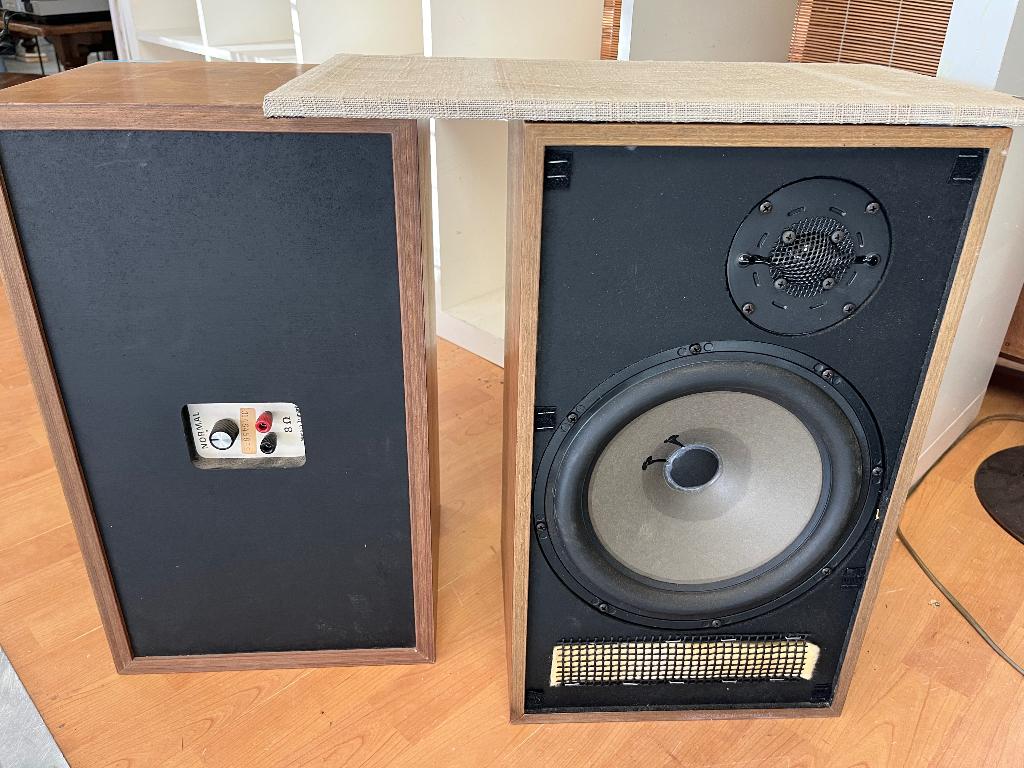 Dynaco A25 luidsprekers, Gebruikt, 60 tot 120 watt, Front, Rear of Stereo speakers, Ophalen