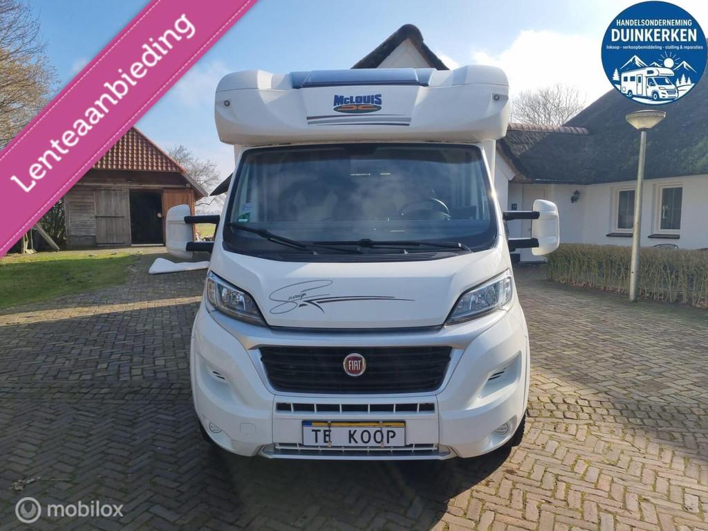 Fiat Mclouis Sovereign, Caravans en Kamperen, Campers, 7 tot 8 meter, Bedrijf, Handelsondernemingduinkerken@gmail.com, Half-integraal