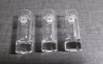 BACARDI rum glaasjes, witte logo, 3 stuks (#21), Verzamelen, Ophalen of Verzenden, Zo goed als nieuw, Borrel- of Shotglas