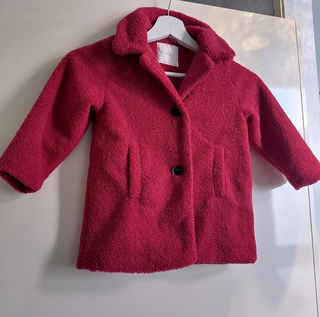 Next teddy jasje 98, Meisje, Ophalen of Verzenden, Zo goed als nieuw, Next