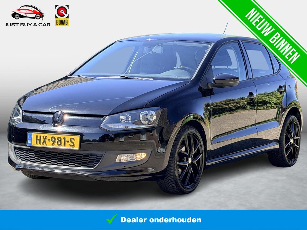 Volkswagen Polo 1.0 BlueMotion Edition / Cruise Control / Ca, Auto's, Volkswagen, Stof, 95 pk, Met garantie (alle), Zwart