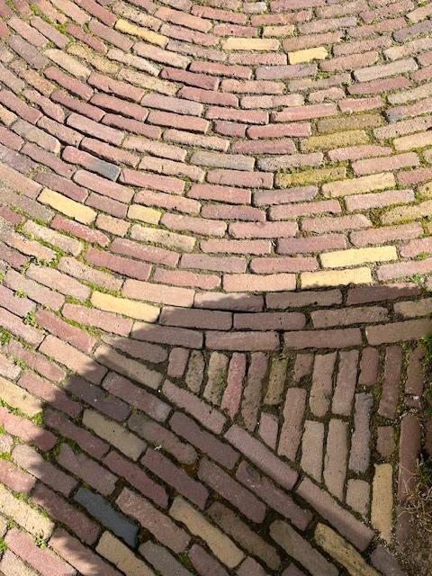 Oud gebakken waaltjes - 58 m2, Doe-het-zelf en Verbouw, Metselstenen, Gebruikt, Bakstenen, Ophalen