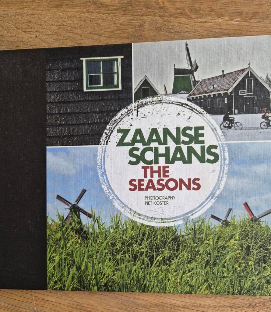 Zaanse Schans The Seasons - Fotoboek Piet Koster, Ophalen of Verzenden, Zo goed als nieuw, Fotografie algemeen, Piet Koster