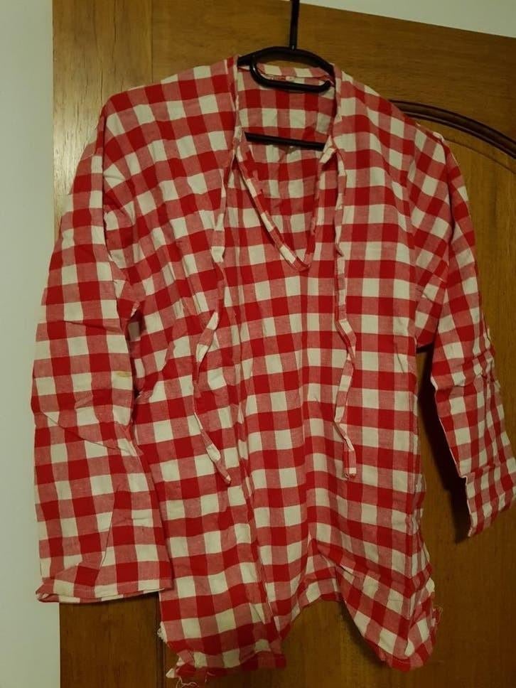 Boerenkiel rood wit, Kleding | Dames, Ophalen of Verzenden