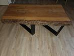 Houten tafel, Huis en Inrichting, Tafels | Salontafels, Gebruikt, Minder dan 50 cm, Rechthoekig, 50 tot 100 cm
