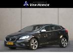 Volvo V40 2.0 T4 Business Sport 190PK | R-Design | Navigatie, Voorwielaandrijving, Gebruikt, Leder en Stof, Zwart