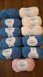 Drops Safran Katoen Garen - 11 Bollen Brei- en Haakgaren, Ophalen of Verzenden, Nieuw, Breien of Haken, Wol of Garen