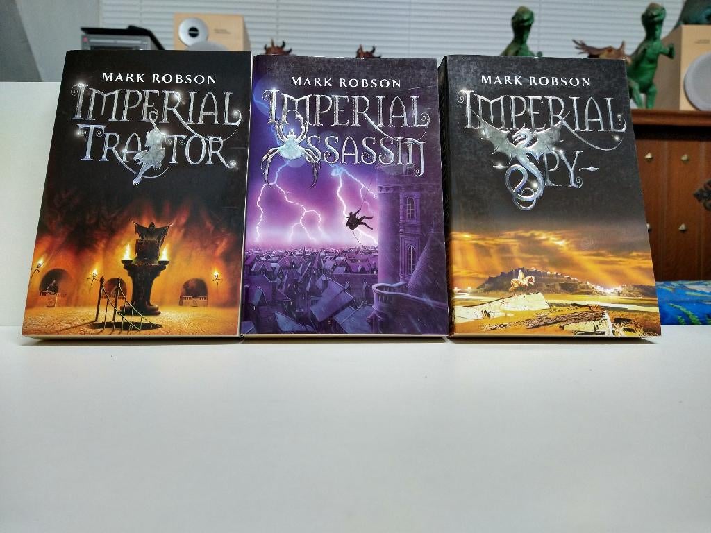 MARK ROBSON - IMPERIAL TRIO (3 english books / NEW BOOKS), Verzenden, Nieuw, Mark Robson