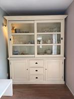 Fraaie Witte Buffetkast  200 cm, Ophalen, Gebruikt, Met deur(en), 200 cm of meer
