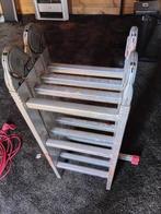Vouwladder gebruikt maar goed., Doe-het-zelf en Verbouw, Ophalen, Gebruikt, 2 tot 4 meter