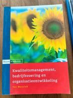 Boek Kwaliteitsmanagement, Boeken, Beta, HBO, Ophalen of Verzenden, Ton Wentink
