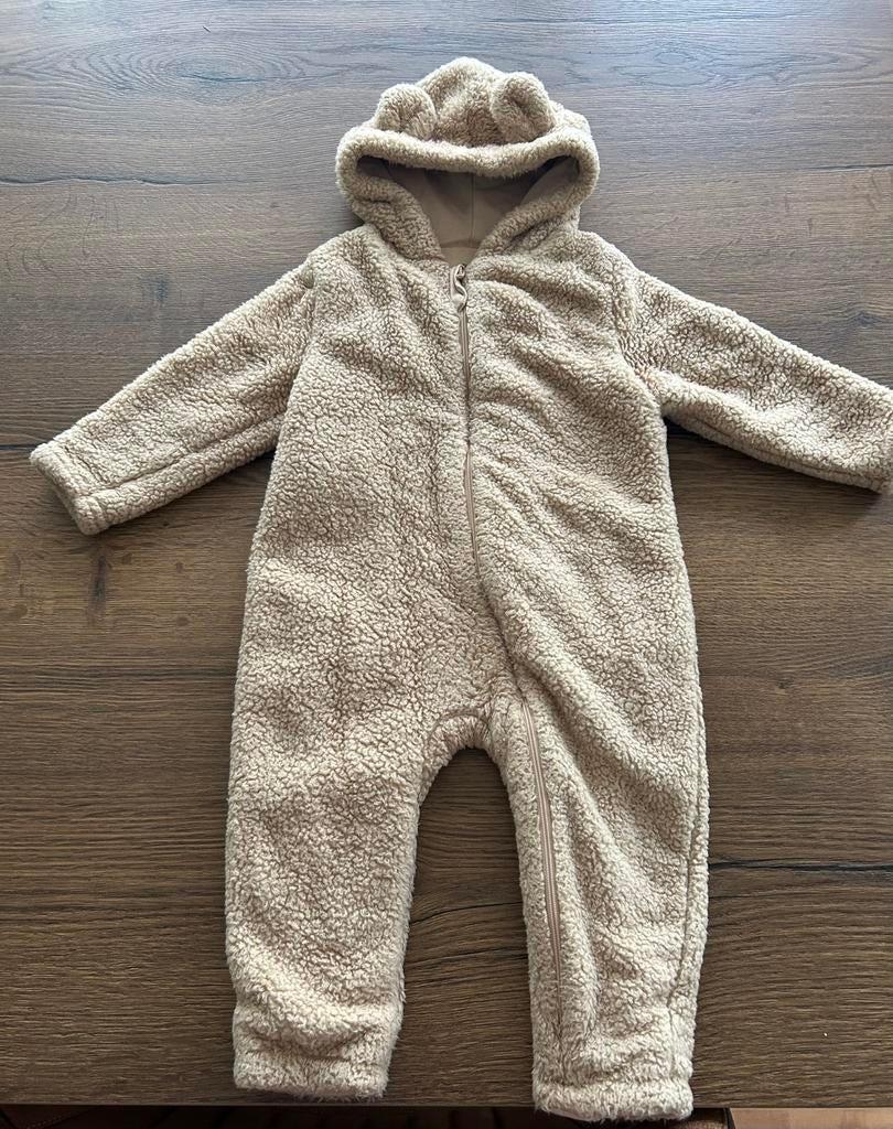 Zgan teddypak mt 74/80, Ophalen of Verzenden, Zo goed als nieuw, Jongetje of Meisje, Jasje