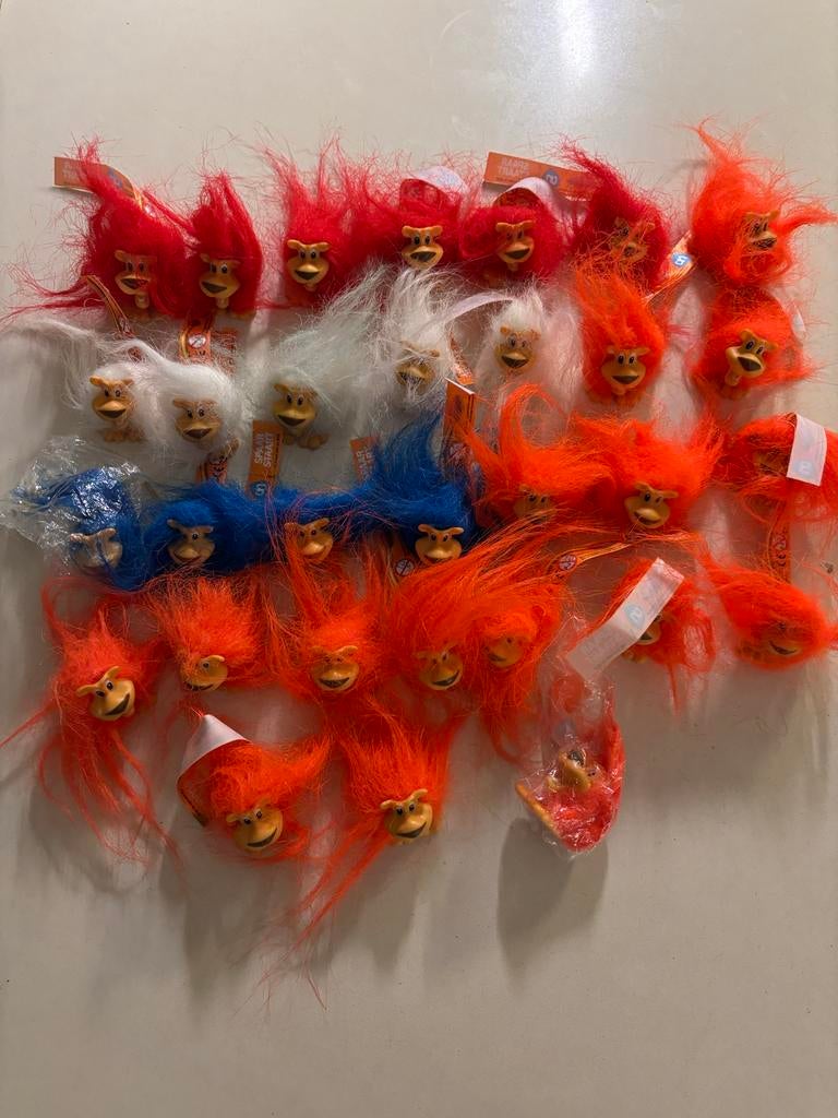 Albert Heijn AH Welpies leeuwtje rood wit blauw oranje 31 st, Ophalen of Verzenden, Zo goed als nieuw