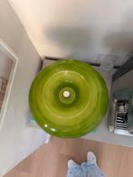Groene Bauhaus Space Age Tafellamp 'Lollipop' / 'Apple', Ophalen, Gebruikt, Glas, Minder dan 50 cm