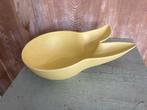 Geel kunststof bakje / schaaltje. Konijn / Haas. Pasen., Ophalen, Overige materialen, Effen, Schaal of Schalen