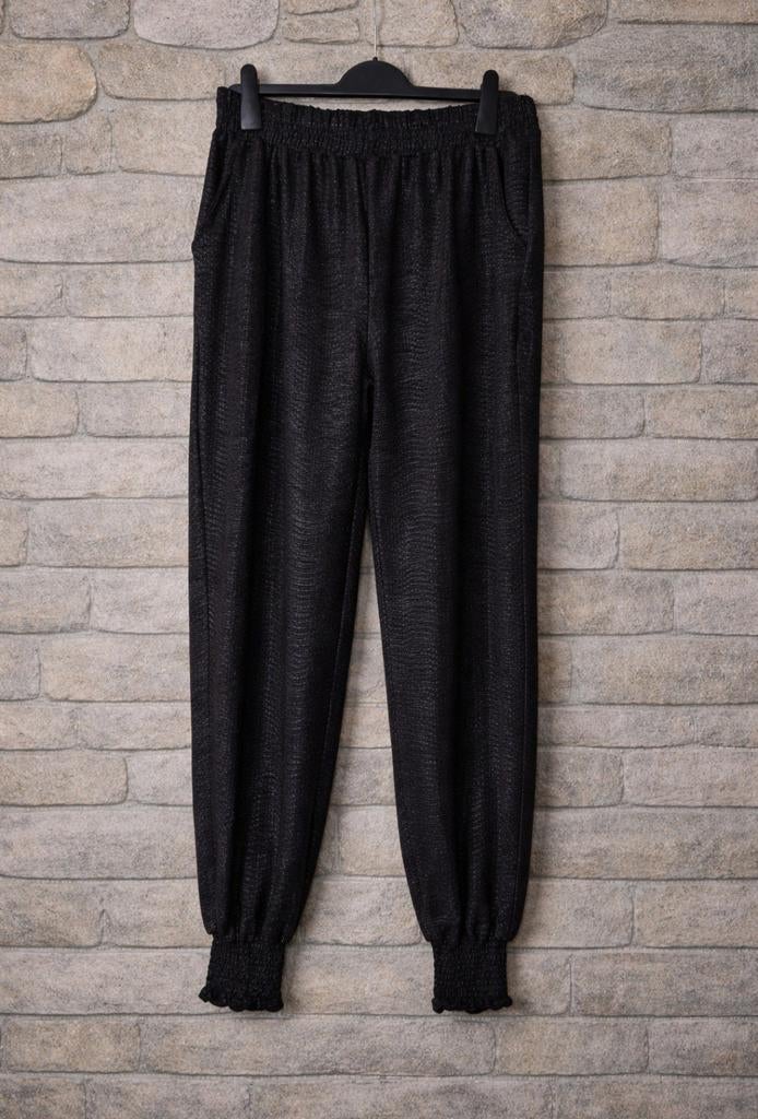 Magna  broek/ tregging/ jogbroek 52-54, Kleding | Dames, Grote Maten, Zwart, Ophalen of Verzenden, Broek of Spijkerbroek, Magna