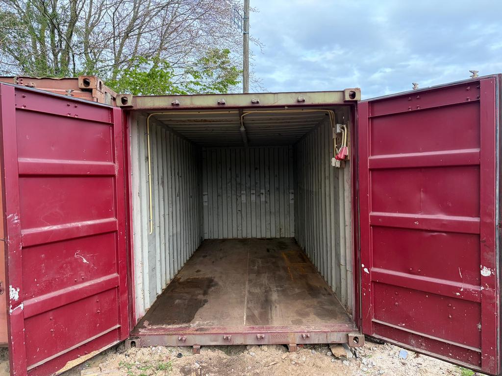 Zee container, Ophalen