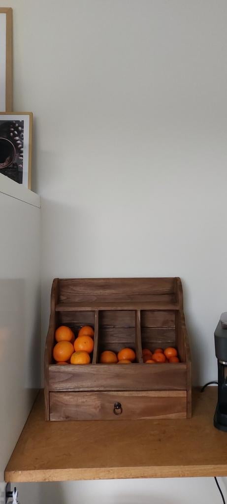 Houten gruttersbak voor keuken, Huis en Inrichting, Ophalen, Hout, Overige typen, Gebruikt