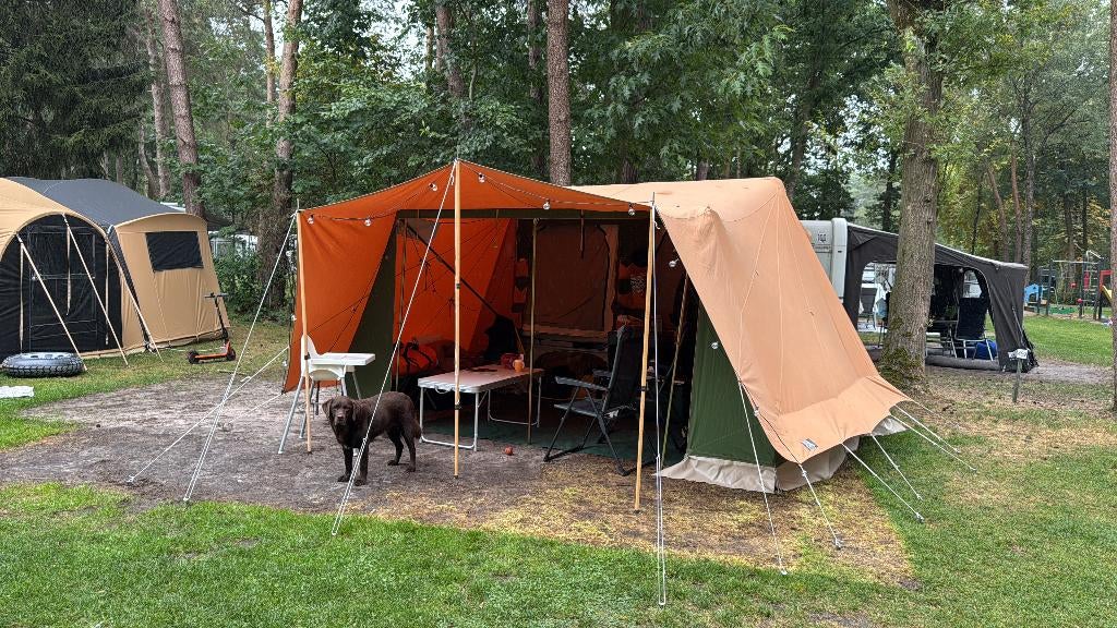 Erg nette Vouwwagen Aart Kok, Caravans en Kamperen, Vouwwagens, Ophalen, Aart Kok, Beige, Aanwezig