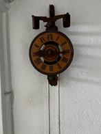 Turicum Houten Tandwielklok van Santer Zürich, Antiek en Kunst, Antiek | Klokken, Ophalen