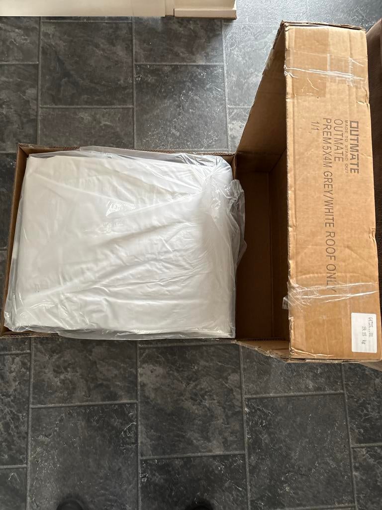 Outmate dakzeil 5x4 PVC Premium. Vandaag voor € 95., Ophalen, Opvouwbaar, Overige typen, Nieuw