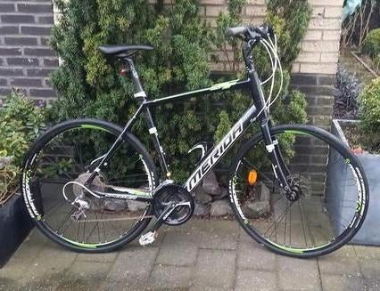 Merida Hybride Speeder Series met Schijfremmen, Aluminium, Zo goed als nieuw, Meer dan 20 versnellingen, 53 tot 57 cm