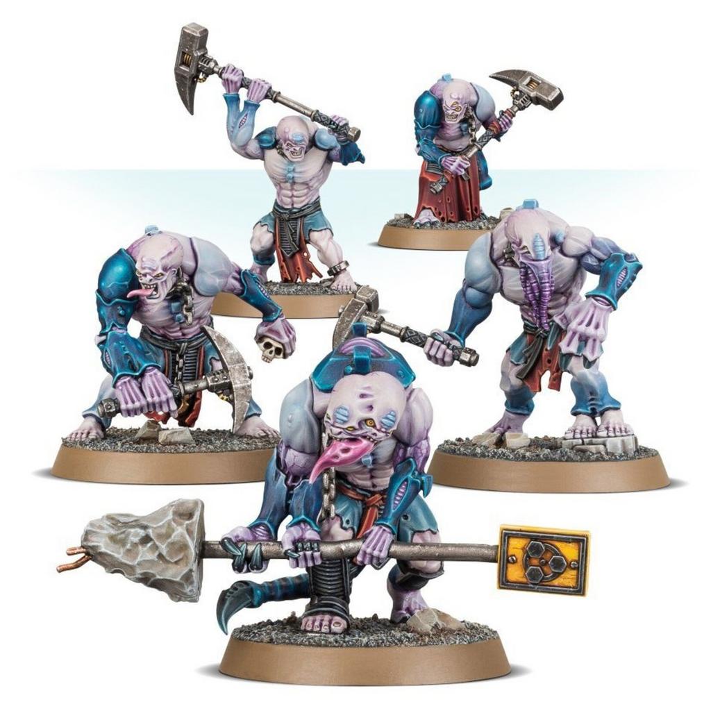 Warhammer 40k genestealer cult 5x aberrants, Ophalen of Verzenden, Zo goed als nieuw, Warhammer