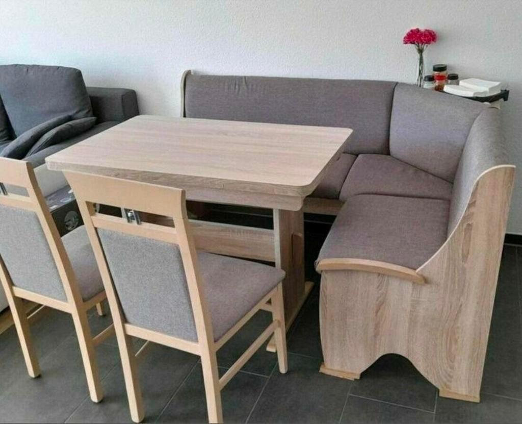 Prachtig Design Oostenrijkse Eethoek Duitse Zithoek Hoekbank, Ophalen, Gebruikt, Stof, Design Oostenrijkse Duitse Stijl Eethoek zithoek